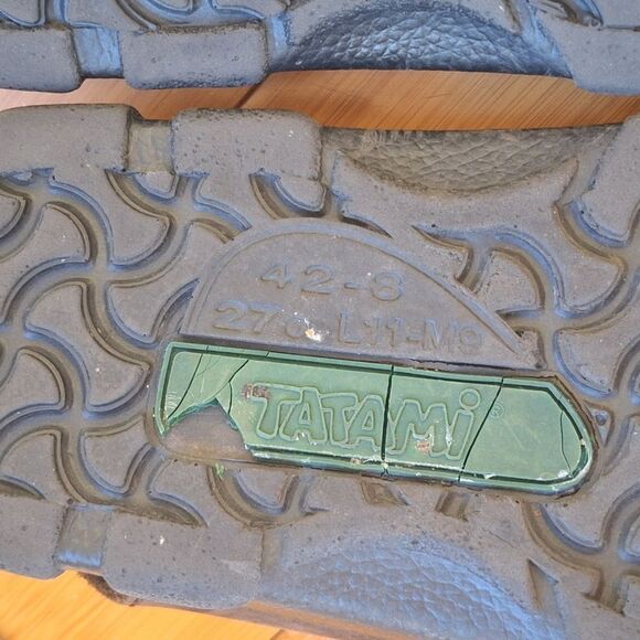 Birkenstock Tatami Sandals Chunky Brown Nebraska Removable Footbed Men 9 Lady 11 - Picture 8 of 16